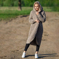 Strikket, varm og myk cardigan – Emma