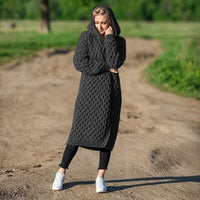 Strikket, varm og myk cardigan – Emma