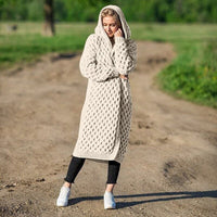 Strikket, varm og myk cardigan – Emma