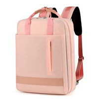 Secure anti-theft backpack with hidden zippers and USB charging