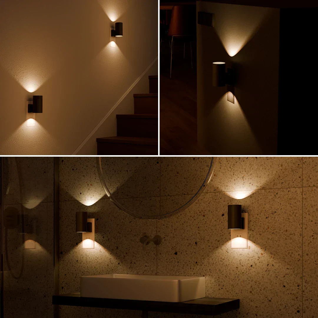 Dimmbare Nachtlampe mit Sensor – LumenGuard