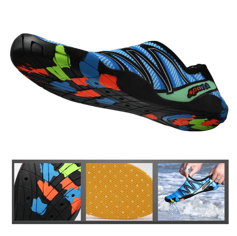 Schnelltrocknende Wasserschuhe – AquaFlex