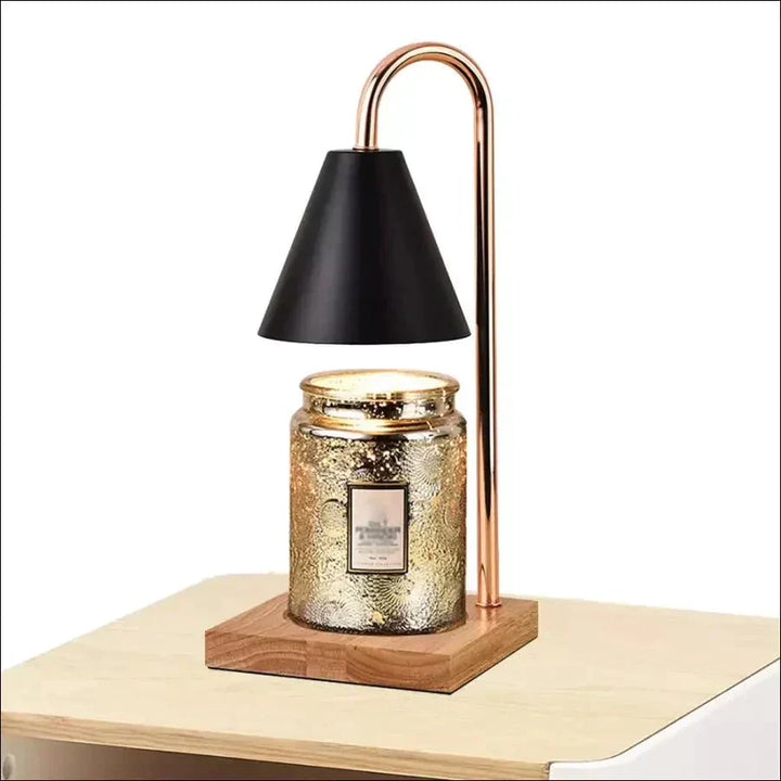 Trendy stemningsfuld stearinlysvarmer-lampe - Sophia