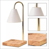 Trendy stemningsfuld stearinlysvarmer-lampe - Sophia