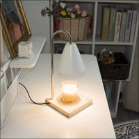 Trendy stemningsfuld stearinlysvarmer-lampe - Sophia