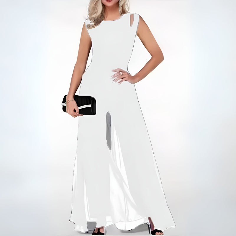 Elegant Linen Jumpsuit for Women – Sofia