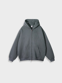 Oversized Cardigan with Zipper - Ava