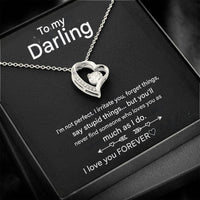 Stylish Heart Necklace - Amara