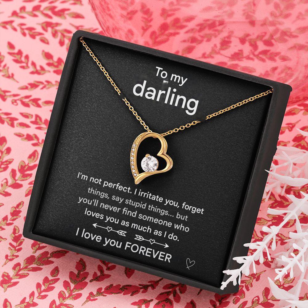 Stylish Heart Necklace - Amara