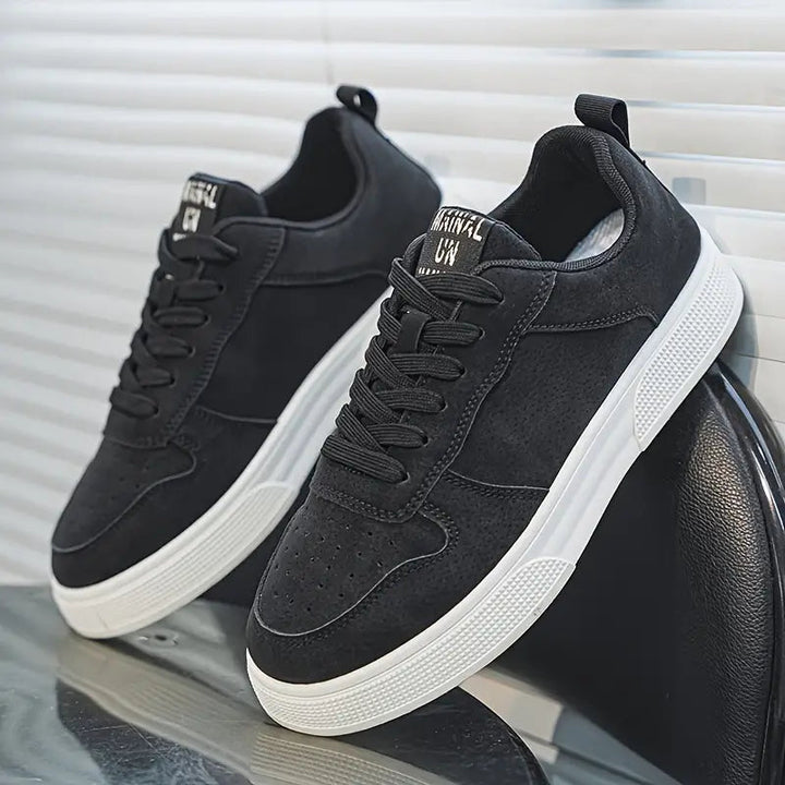 Zapatos de senderismo para hombre de ante con plantilla cómoda y estilo – Marco