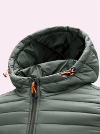 Damen Winter-Pufferjacke mit Kapuze – Arwen