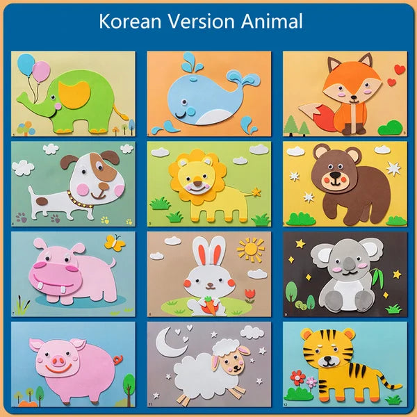3D Tier Sticker Set - Fantasy Flora