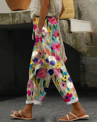 Happy Colorful Women's Jogging Pants - Juno