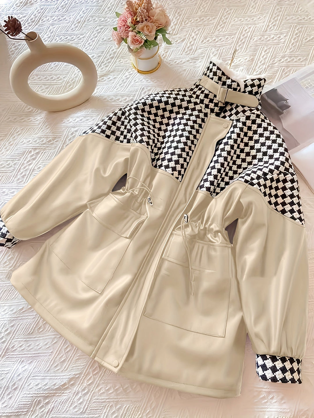 Women's Plush Jacket for Autumn & Winter – Maribel