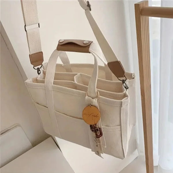 Canvas skuldertaske – UrbanGrace