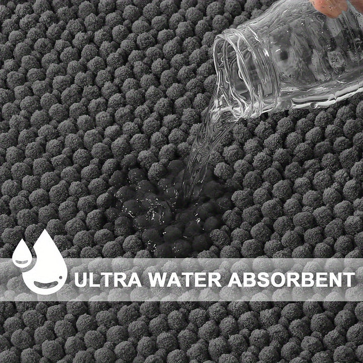 Luxurious L-shaped Non-Slip Corner Shower Mat - Evelyn