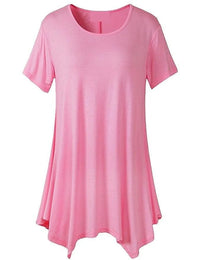 Loose Fit Women's T-Shirt with Short Sleeves – Taryn