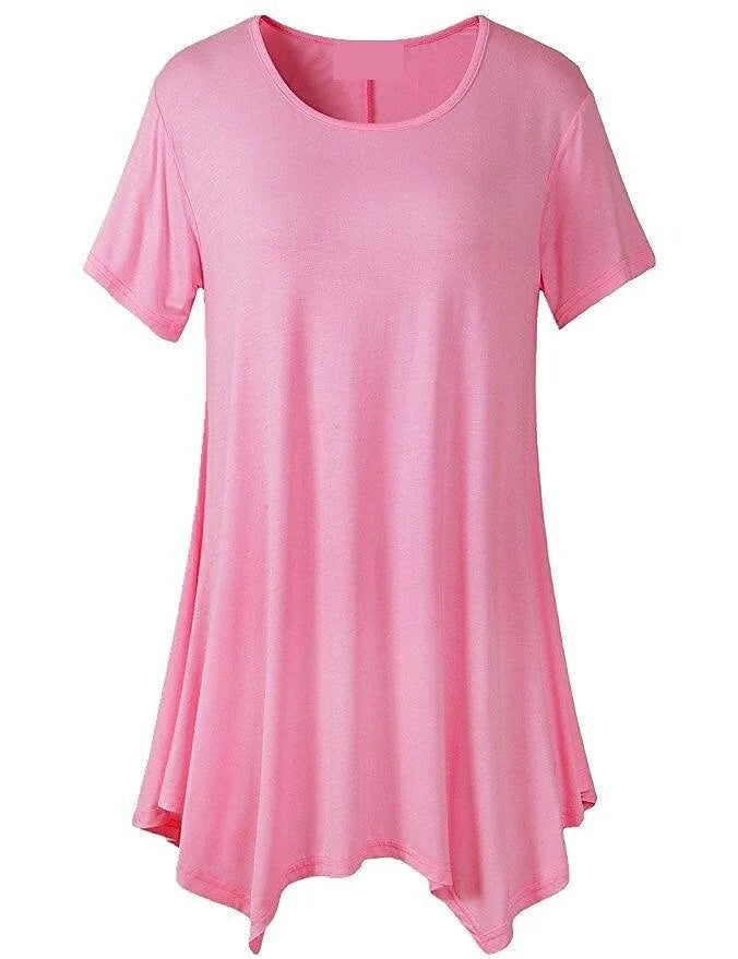 Loose Fit Women's T-Shirt with Short Sleeves – Taryn