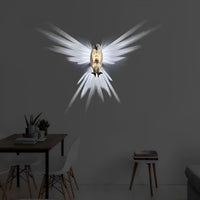 Aplique de pared con alas iluminadas - LumaWings