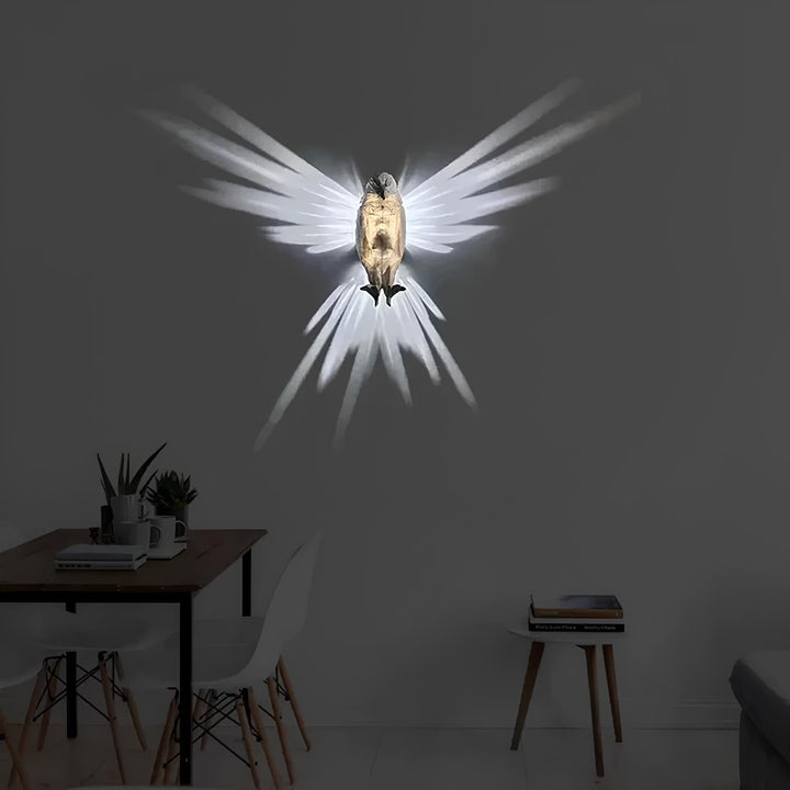 Aplique de pared con alas iluminadas - LumaWings