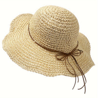 Häkelnder Boho Strohhut für Sommerreisen – Elouan