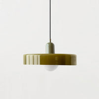Lámpara colgante colorida estilo Bauhaus - StiloGlas