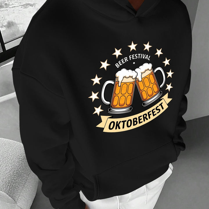 Festive Men's Hoodie – Josef Oktoberfest 2025