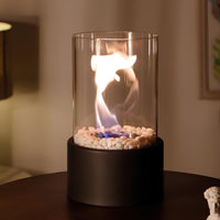 Klassisk olielampe med åben flamme - Lumora