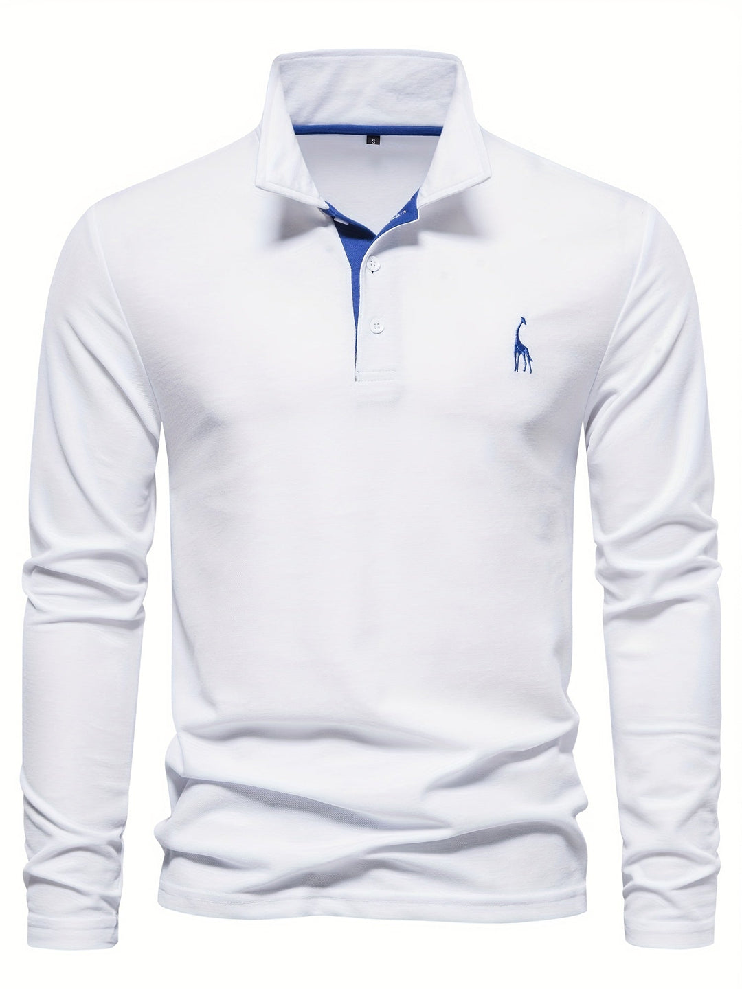 Polo cómodo para hombre con mangas largas
