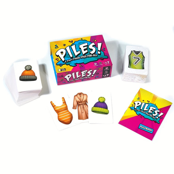 Piles! Fast & Exciting Card Game - Card Chaos