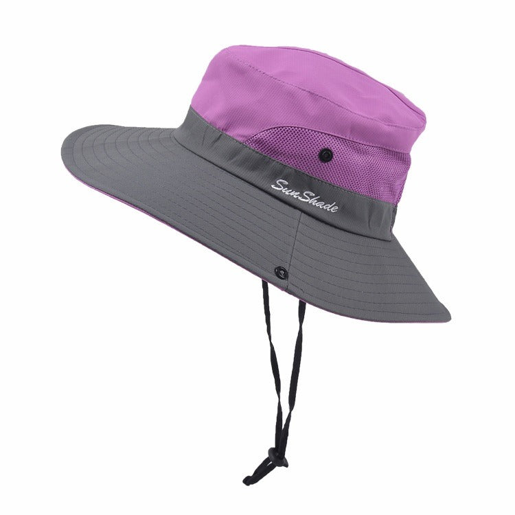 Stylish Women's UV Protection Sun Hat with Wide Brim – Livia