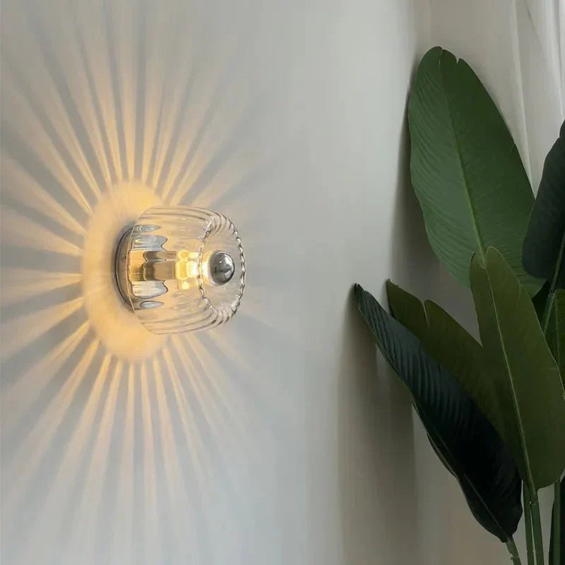 Scandinavian Bauhaus Wall Lamp - Nordic Glow