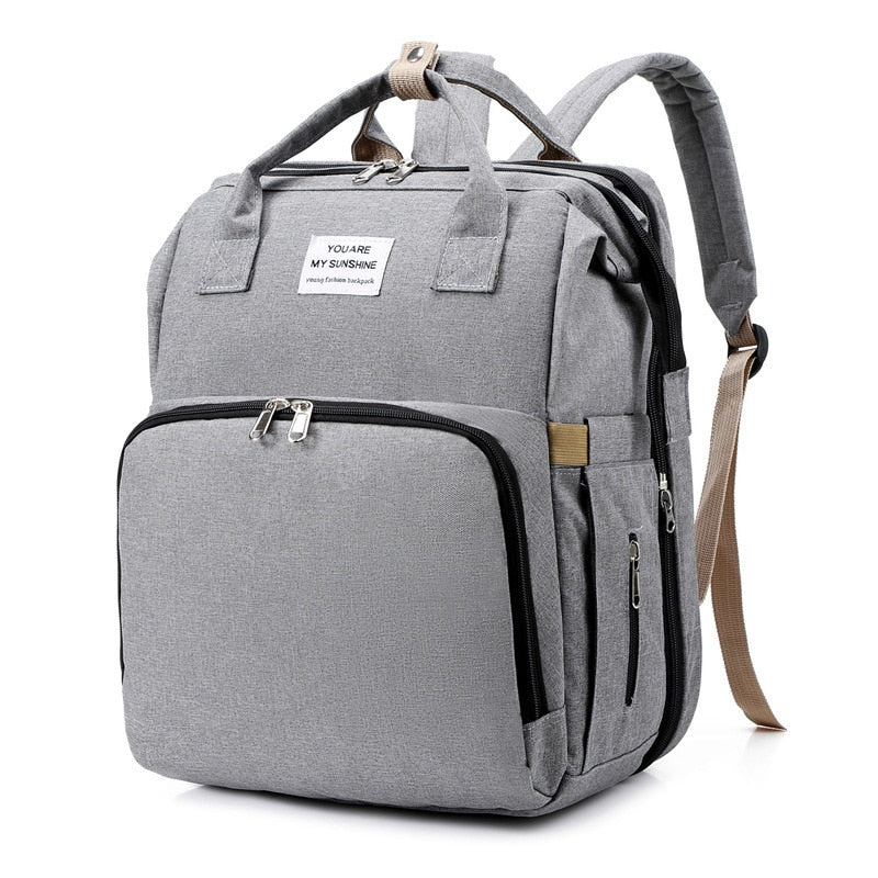 Portable Baby Crib and Diaper Bag – Multifunctional Travel Backpack