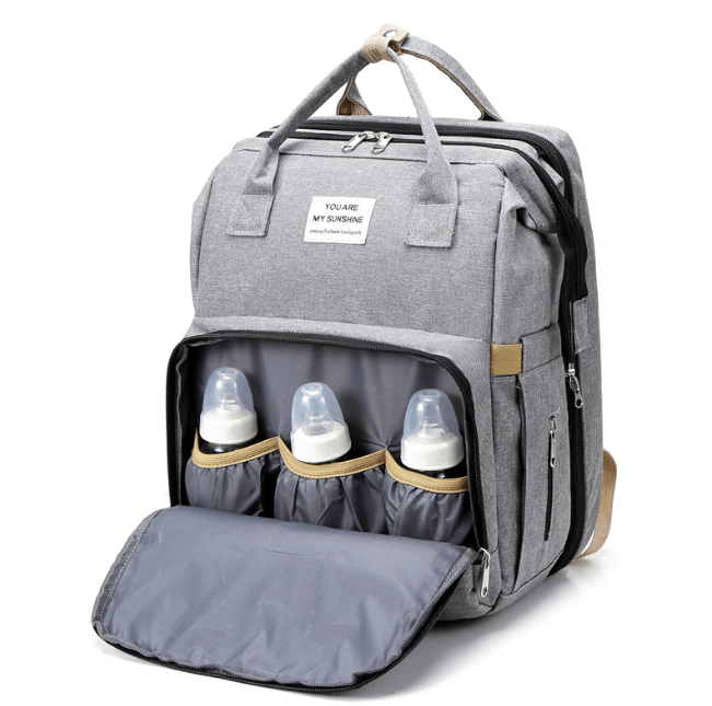 Portable Baby Crib and Diaper Bag – Multifunctional Travel Backpack