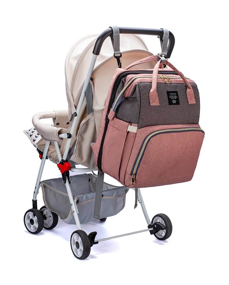 Portable Baby Crib and Diaper Bag – Multifunctional Travel Backpack