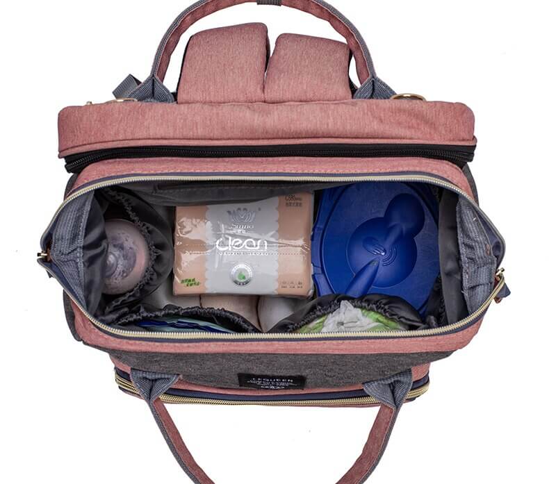 Portable Baby Crib and Diaper Bag – Multifunctional Travel Backpack
