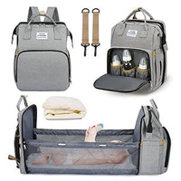 Portable Baby Crib and Diaper Bag – Multifunctional Travel Backpack