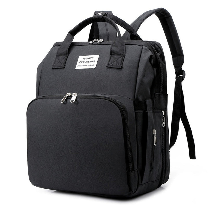 Portable Baby Crib and Diaper Bag – Multifunctional Travel Backpack