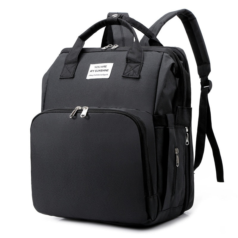 Portable Baby Crib and Diaper Bag – Multifunctional Travel Backpack
