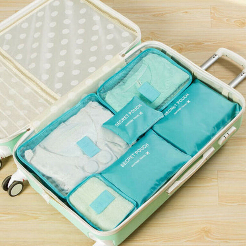 Set organizador de equipaje – 1+1 GRATIS Bolsas de almacenamiento de viaje que ahorran espacio