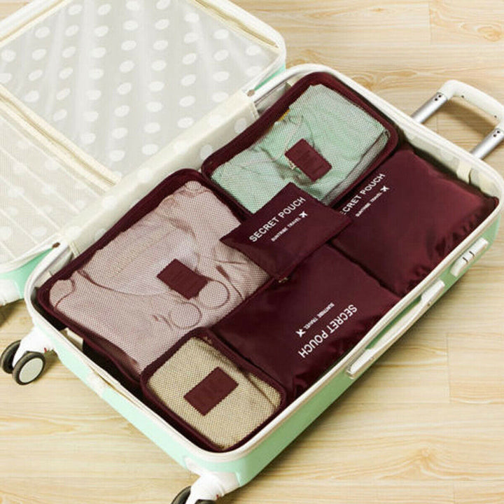 Set organizador de equipaje – 1+1 GRATIS Bolsas de almacenamiento de viaje que ahorran espacio