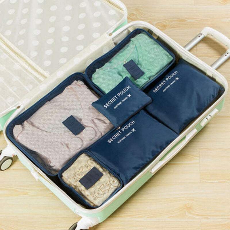 Set organizador de equipaje – 1+1 GRATIS Bolsas de almacenamiento de viaje que ahorran espacio