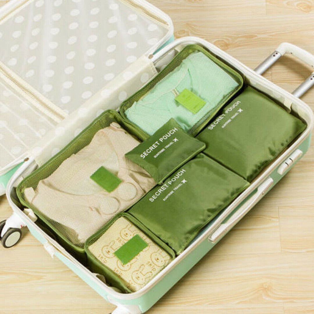 Set organizador de equipaje – 1+1 GRATIS Bolsas de almacenamiento de viaje que ahorran espacio