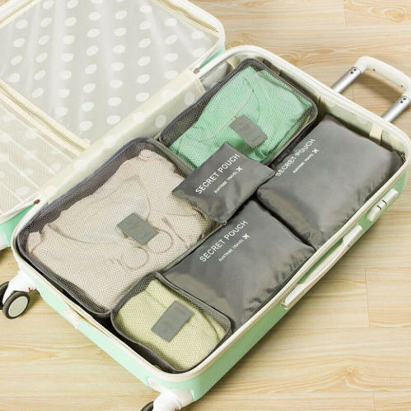 Set organizador de equipaje – 1+1 GRATIS Bolsas de almacenamiento de viaje que ahorran espacio