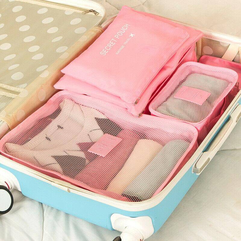 Set organizador de equipaje – 1+1 GRATIS Bolsas de almacenamiento de viaje que ahorran espacio