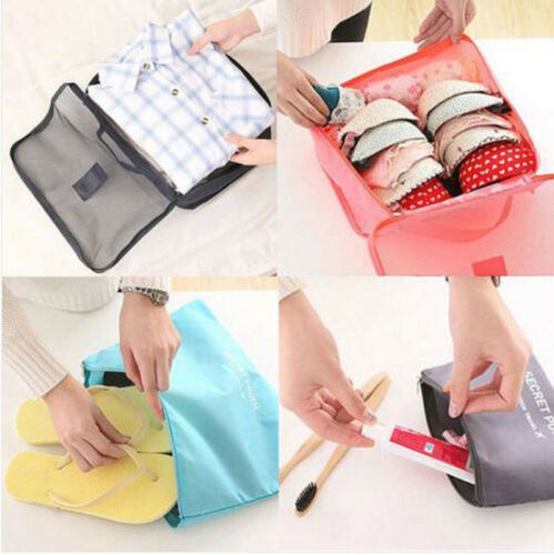 Set organizador de equipaje – 1+1 GRATIS Bolsas de almacenamiento de viaje que ahorran espacio