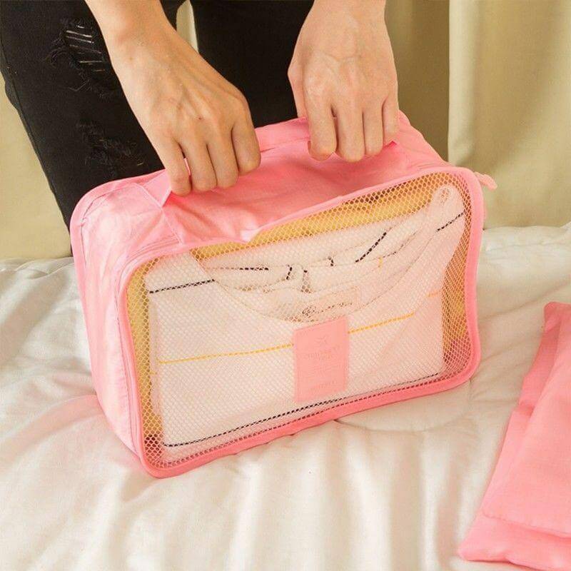 Set organizador de equipaje – 1+1 GRATIS Bolsas de almacenamiento de viaje que ahorran espacio