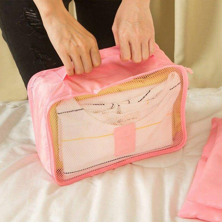 Set organizador de equipaje – 1+1 GRATIS Bolsas de almacenamiento de viaje que ahorran espacio