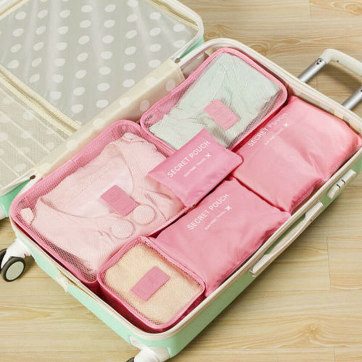 Set organizador de equipaje – 1+1 GRATIS Bolsas de almacenamiento de viaje que ahorran espacio