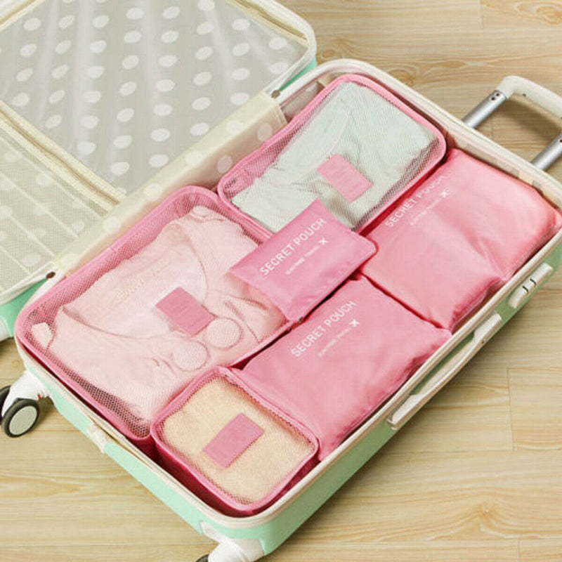 Set organizador de equipaje – 1+1 GRATIS Bolsas de almacenamiento de viaje que ahorran espacio